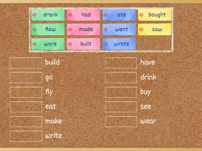 Irregular verbs (11)