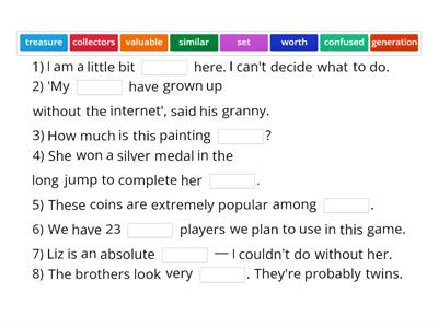 GI A2+ Unit 4 Vocabulary p.48-53