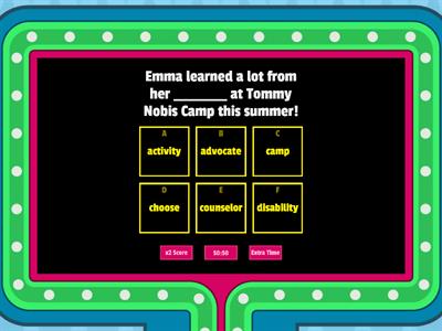 Summer Camp - ULS - Week 1 - Sentences