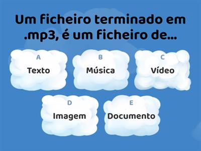 2ª Pergunta - Ficha 1 | Unidade A \ Tema 1