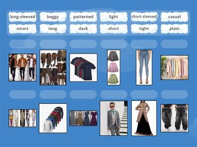 DESCRIBING CLOTHES_Solutions_Elementary