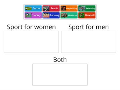 Gender associations in sports