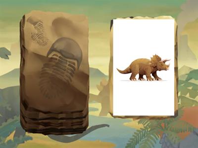 OE: Dinosaurs flashcard