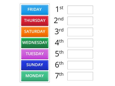 K4_DAYS OF THE WEEK