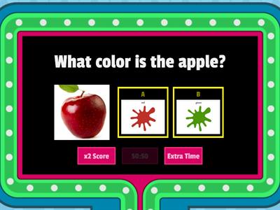 Apples - What color is it?
