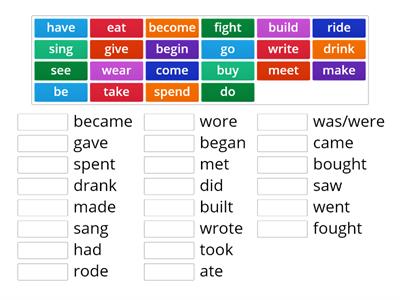 Present & Past Tense 