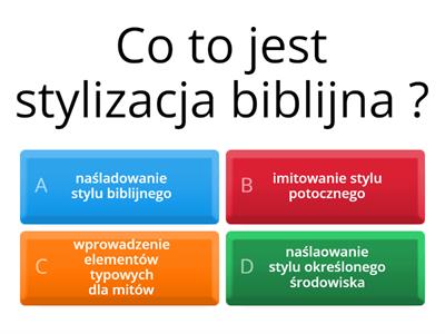 język polski I Liceum