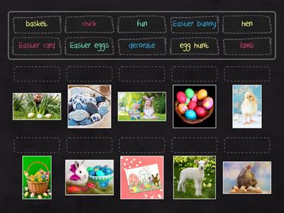 Easter vocabulary - Beginner