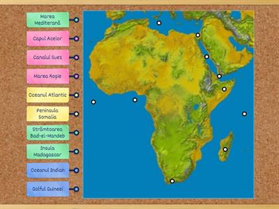 Africa: articulațiile țărmului