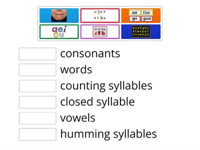 Phonics Vocabulary