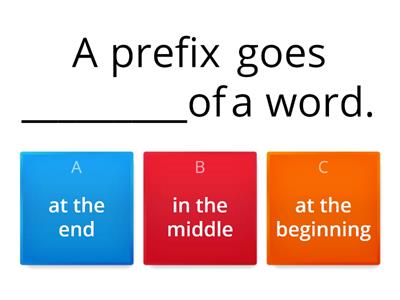 INFERRING MEANING THROUGH CONTEXT CLUES USING AFFIXES