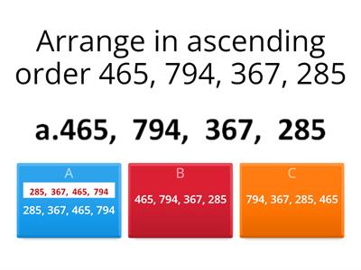 Maths Activity