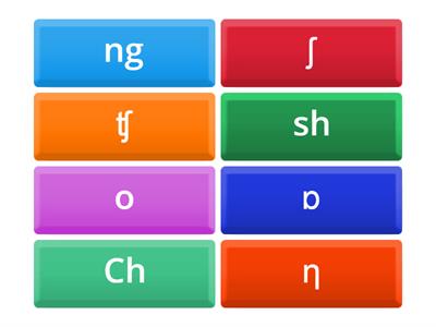 choose the correct symbol phonetics