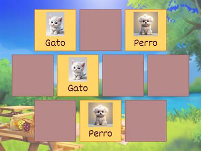  ¡Vamos a jugar! Encuentra los pares de mascotas