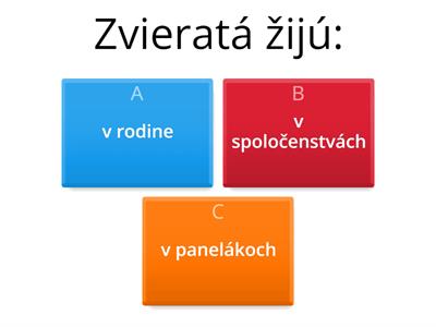 Živočíšne spoločenstvá