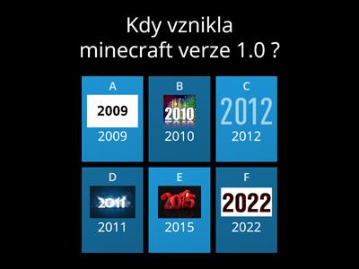 MINECRAFT KVÍZ