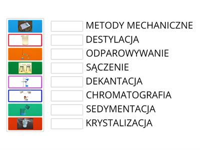 Mieszaniny i sposoby ich rozdzielania