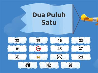 Matematika bilangan 20-50