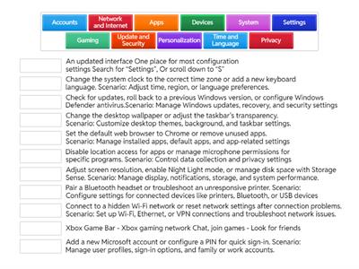 a+ 1102 1.5 - Windows Settings 