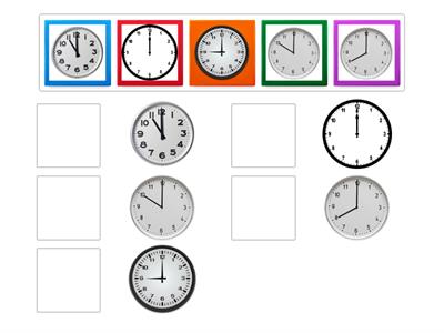 Match Analog Clocks 2