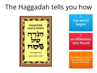   Passover Questions