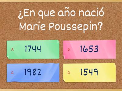 CONOCIENDO A MARIE POUSSEPIN - BACHILLERATO