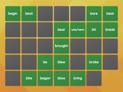 Irregular verbs / IT / b-c