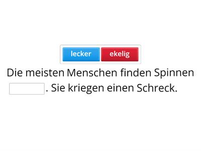 Klasse! A2 - Kapitel 4 - Wortschatz a)