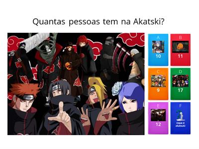 🔥Quiz da Akatsuki🌫