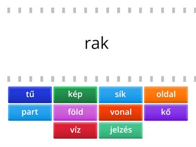 Mots composés / Összetett szavak (1)