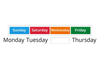  Days of the week