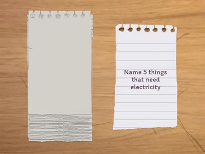 Name 5 Things Cards Int
