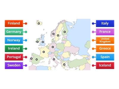 Location (European Countries)