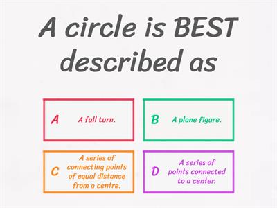 Circles Exam