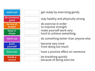B2 Vocabulary: Health and fitness. From First Certificate Exam Booster
