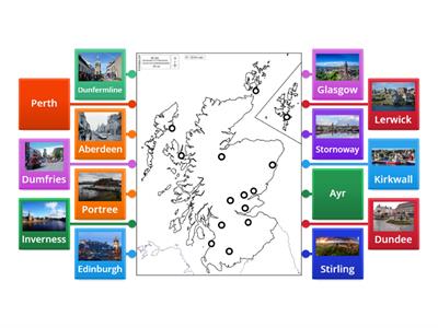 Scottish Major Towns & Cities