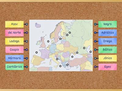 Mares y lagos de Europa