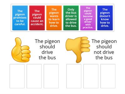 Should the pigeon drive the bus?