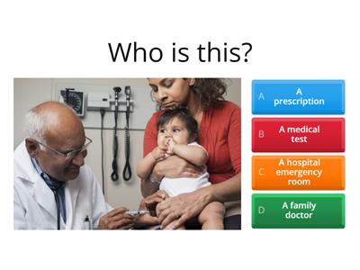 Alberta Health Care System: Vocabulary quiz