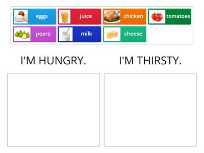 HUNGRY-THIRSTY