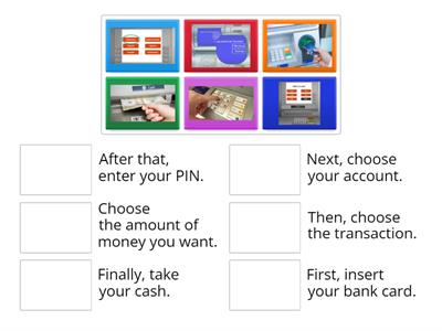 Banking ATM Instruction matching