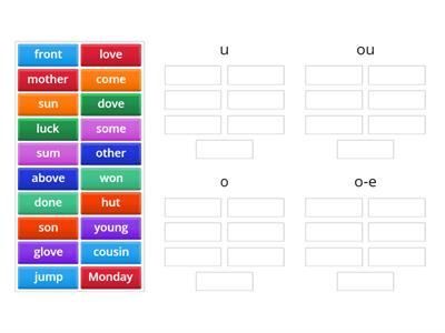 English Phonics List 15