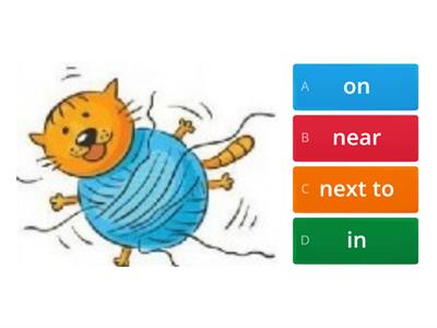  Prepositions of place - kittens
