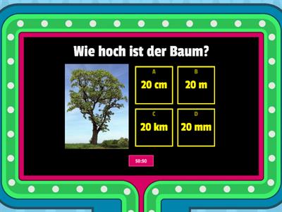 Längen-Quiz