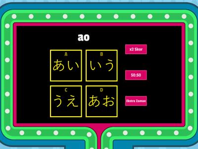 japonca hiragana 1. grup harfler ç3