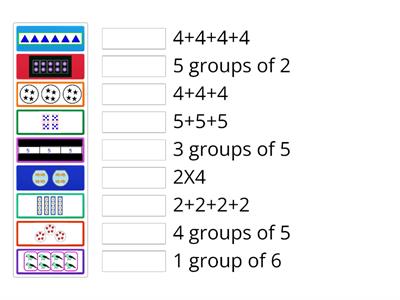 Repeated addition arrays