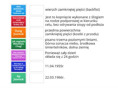 taekwondo egzamin 6-5 kup