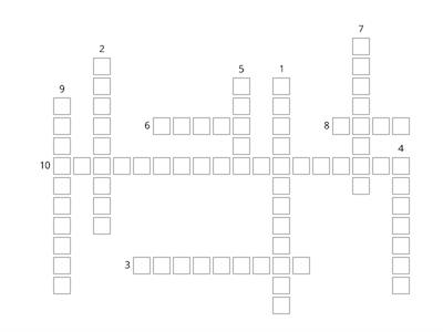 CROSSWORD - Core Elements of Creative Nonfiction