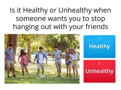Healthy vs Unhealthy Relationships 
