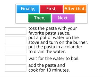 Making pasta